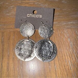 Chico’s Ginny Pendant Earrings.